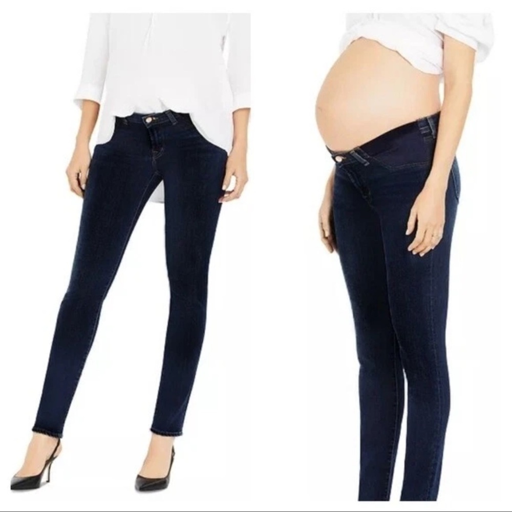 J Brand Women's Mama J Maternity Jean In Eminence Wash Size 29 Like New